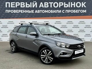 2018 Lada (ВАЗ) Vesta SW Cross I, серый, 995000 рублей, вид 3
