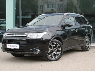 2014 Mitsubishi Outlander III, чёрный, 1349000 рублей, вид 1
