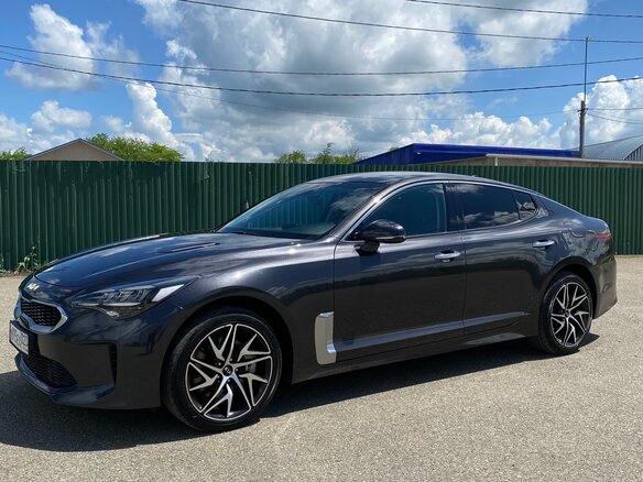2021 Kia Stinger I Рестайлинг, серый, 2527000 рублей - вид 8