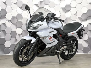 2010 Kawasaki ER-6F (Ninja 650R), белый, 475000 рублей, вид 2
