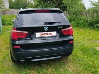 2012 BMW X3 20i xDrive II (F25), чёрный, 1600000 рублей, вид 4