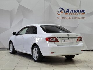 2012 Toyota Corolla X (E140, E150) Рестайлинг, белый, 810000 рублей, вид 5