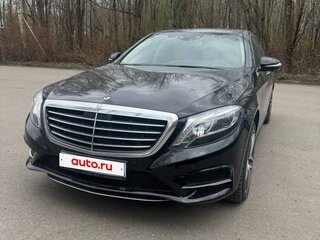 2016 Mercedes-Benz S-Класс 350 CDI BlueTEC Long 7G-TRONIC VI (W222, C217), чёрный, 3900000 рублей, вид 4