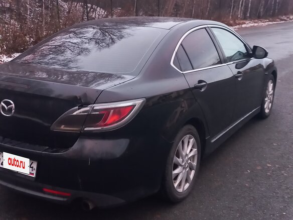 2010 Mazda 6 II (GH) Рестайлинг, чёрный, 900000 рублей - вид 5