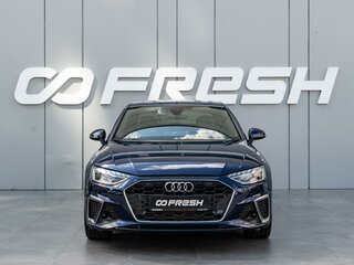 2020 Audi A4 40 TFSI V (B9) Рестайлинг, синий, 3090000 рублей, вид 3