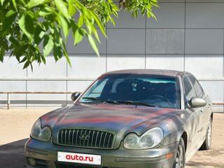 2004 Hyundai Sonata IV (EF) Рестайлинг, серый, 265000 рублей, вид 2