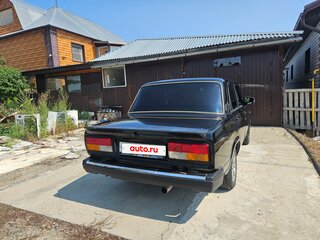 2004 Lada (ВАЗ) 2107, чёрный, 300000 рублей, вид 4