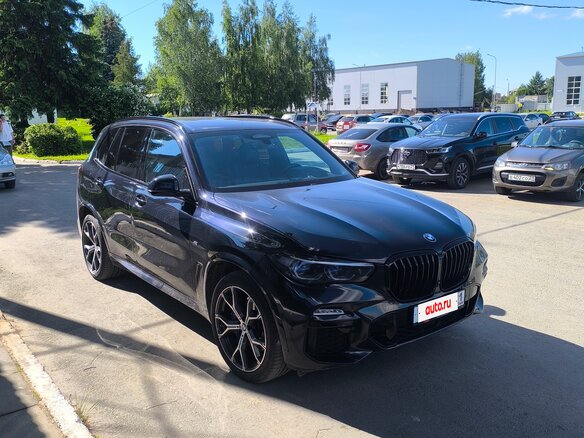2021 BMW X5 30d IV (G05/G18), чёрный, 6407000 рублей