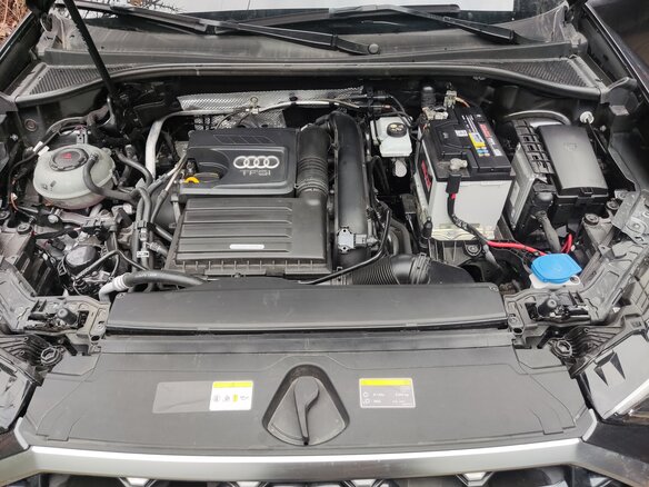 2022 Audi Q3 35 TFSI II (F3), серый, 3290000 рублей - вид 11