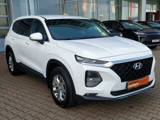 2019 Hyundai Santa Fe IV, белый, 2750000 рублей, вид 4