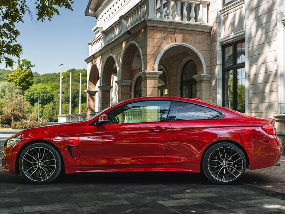 2014 BMW 4 серии 420d xDrive F32/F33/F36, красный - вид 6