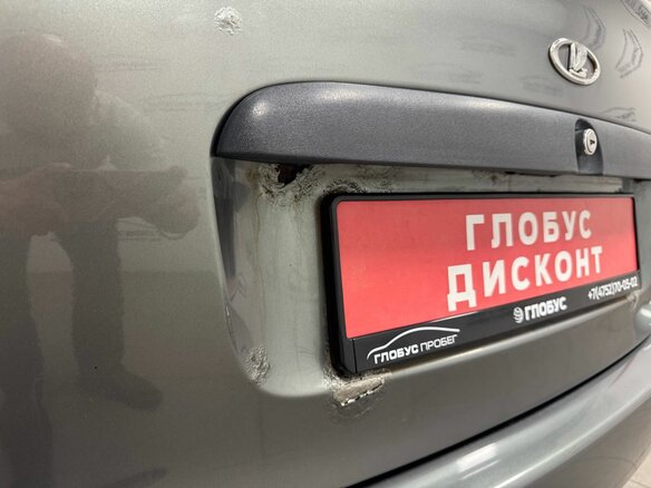 2007 Lada (ВАЗ) Kalina I, серый, 185000 рублей - вид 8