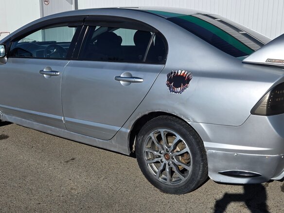 2007 Honda Civic VIII, серебристый, 550000 рублей - вид 11