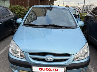 2008 Hyundai Getz I Рестайлинг, синий, 550000 рублей, вид 2