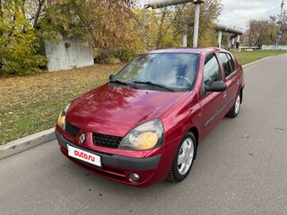 2002 Renault Symbol I Рестайлинг, красный, 180000 рублей, вид 1