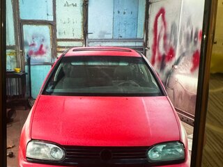 1996 Volkswagen Golf III, красный, 115000 рублей, вид 1
