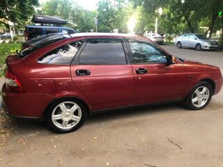 2008 Lada (ВАЗ) Priora I, красный, 350000 рублей, вид 4