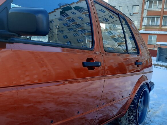 1988 Volkswagen Golf II, оранжевый, 460000 рублей - вид 13