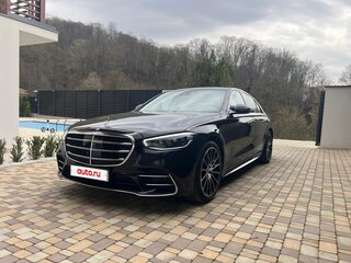 2021 Mercedes-Benz S-Класс 400 d 4MATIC VII (W223), чёрный, 11200000 рублей, вид 2
