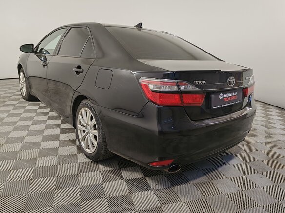 2017 Toyota Camry VII (XV50) Рестайлинг, чёрный, 1849000 рублей - вид 6