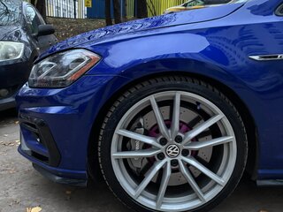 2019 Volkswagen Golf R VII Рестайлинг, синий, 3050000 рублей, вид 5