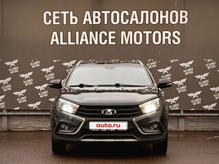 2017 Lada (ВАЗ) Vesta SW Cross I, чёрный, 935000 рублей, вид 2