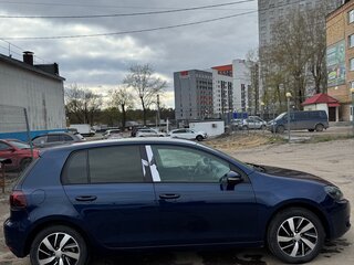 2010 Volkswagen Golf VI, синий, 610000 рублей, вид 4