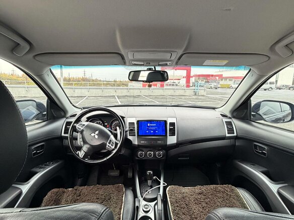 2011 Mitsubishi Outlander II Рестайлинг, синий, 1125000 рублей - вид 6