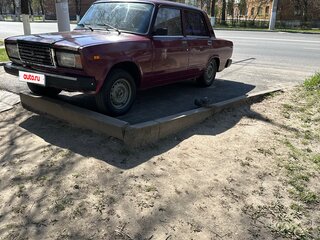 2004 Lada (ВАЗ) 2107, красный, 145000 рублей, вид 1