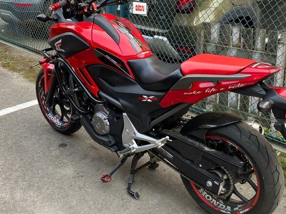 2012 Honda NC 700X, красный, 595000 рублей - вид 2