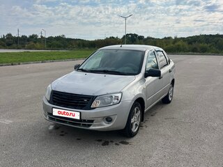 2013 Lada (ВАЗ) Granta I, серебристый, 420000 рублей, вид 1