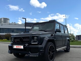 2017 Mercedes-Benz G-Класс AMG 63 AMG I (W463) Рестайлинг 3, чёрный, 6300000 рублей, вид 2