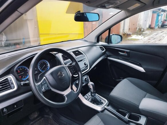2014 Suzuki SX4 II (S-Cross), серый, 1170000 рублей - вид 6