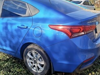2017 Hyundai Solaris II, синий, 1200000 рублей, вид 4