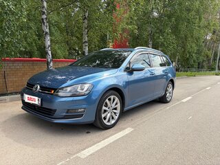 2013 Volkswagen Golf VII, синий, 1200000 рублей, вид 1