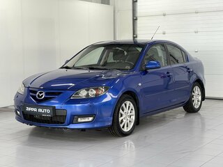 2008 Mazda 3 I (BK) Рестайлинг, синий, 599000 рублей, вид 3