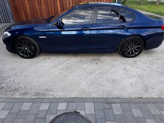 2012 BMW 5 серии 520i VI (F10/F11/F07), синий, 1550000 рублей, вид 2