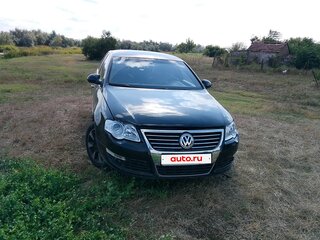 2006 Volkswagen Passat B6, чёрный, 330000 рублей, вид 3