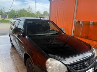 2011 Lada (ВАЗ) Priora I, чёрный, 240000 рублей, вид 1
