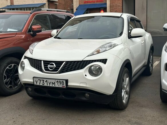 2012 Nissan Juke I, белый, 999000 рублей