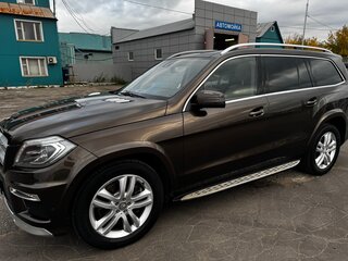 2014 Mercedes-Benz GL-Класс 400 II (X166), коричневый, 3800000 рублей, вид 4