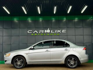 2010 Mitsubishi Lancer X, серебристый, 499000 рублей, вид 3