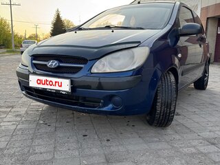 2007 Hyundai Getz I Рестайлинг, синий, 280000 рублей, вид 1