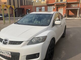 2008 Mazda CX-7 I, белый, 450000 рублей, вид 3