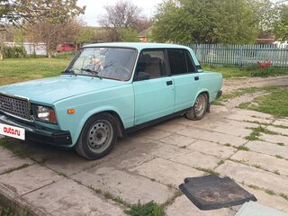2001 Lada (ВАЗ) 2107, голубой, 130000 рублей, вид 1