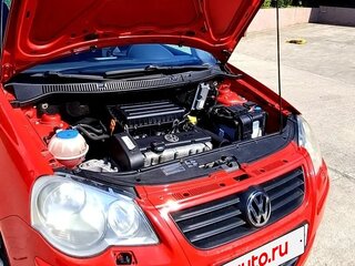 2008 Volkswagen Polo IV Рестайлинг, красный, 499000 рублей, вид 4