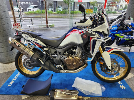 2017 Honda CRF 1000L Africa Twin, белый, 1280000 рублей, вид 3