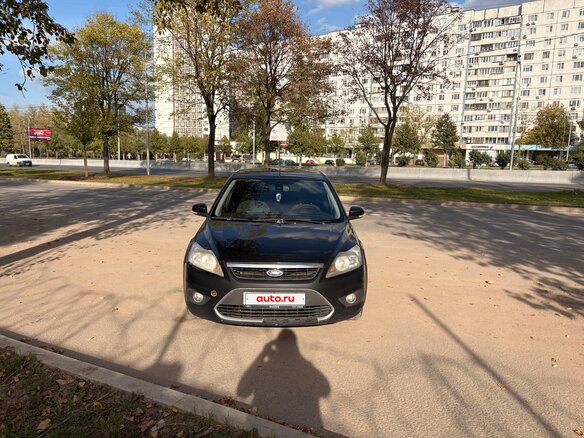2008 Ford Focus II Рестайлинг, чёрный, 320000 рублей