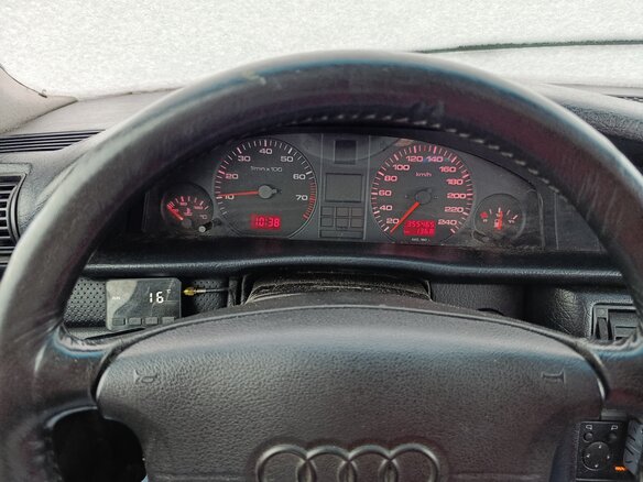 1995 Audi A6 I (C4), красный, 229000 рублей - вид 6