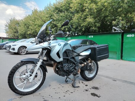 2008 BMW F 650 GS, серебристый, 450000 рублей, вид 2
